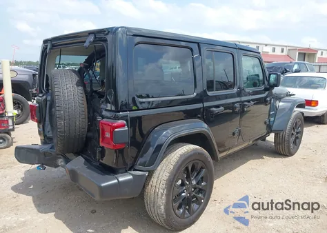 2024 Jeep Wrangler 4Xe Sahara 4Xe from USA, damaged, VIN 1C4RJXP68RW292546